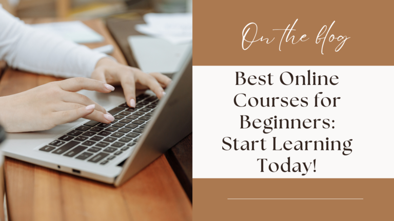 Best Online Courses for Beginners